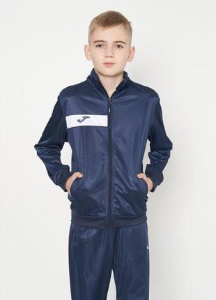 Спортивный детский костюм joma columbus темно-синий 118-128 см (102742.331)4 фото