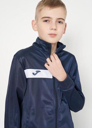 Спортивный детский костюм joma columbus темно-синий 118-128 см (102742.331)6 фото