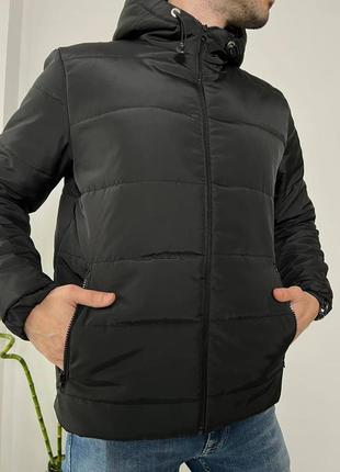 Мужская куртка с капюшоном, 44-58 размеры.