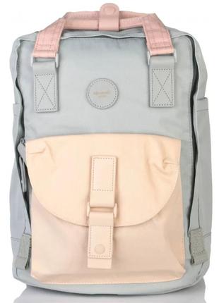Женский стильный городской тканевый повседневный рюкзак himawari 200-022 фото
