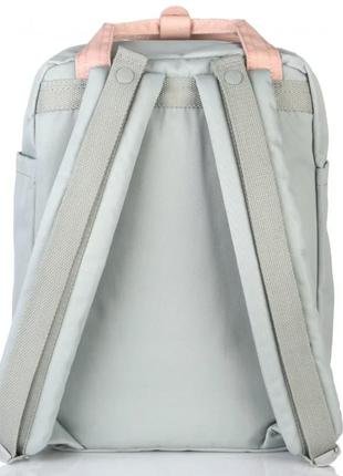 Женский стильный городской тканевый повседневный рюкзак himawari 200-023 фото