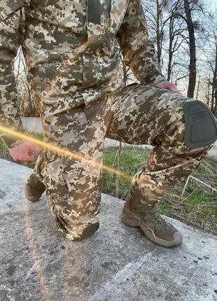 Штани із твердим пришивним  наколінником піксель