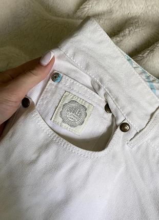Белые джинсы, джинсы с заниженной посадкой4 фото