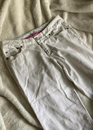 Белые джинсы, джинсы с заниженной посадкой3 фото