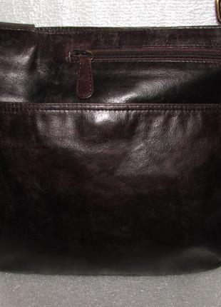 Мужская сумка 100% натуральная кожа =genuine leather=индия2 фото