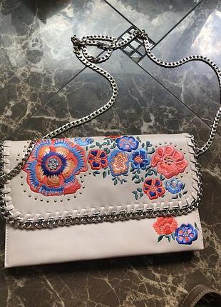 Сумка к вышиванке или на лето topshop английская