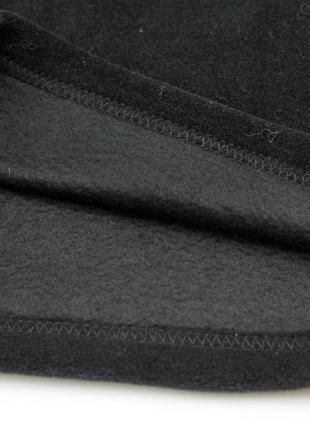 Балаклава черная теплая на зиму, балаклава из флиса однотонная, армейская балаклава зимняя3 фото
