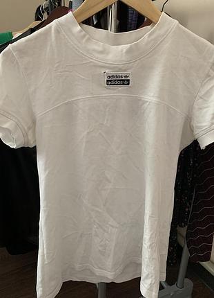 Футболка белая adidas