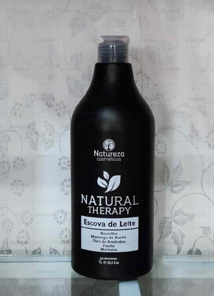 Нанопластика для волос natureza natural therapy de leite 1000 мл1 фото