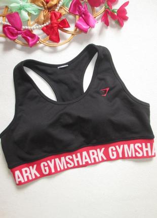 Шикарный плотный спортивный топ батал с логотипом gymshark 💜💖💜1 фото