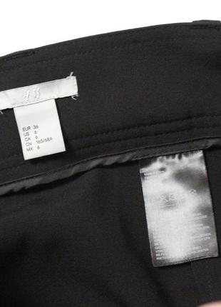 Черная миди юбка юбка карандаш 36 размер h&m юбка с молнией5 фото