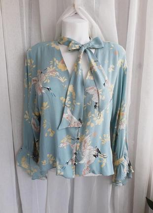 Стильная блуза от zara размер s1 фото