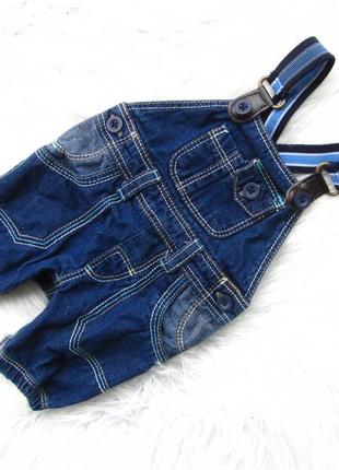 Крутий джинсовий напівкомбінезон пісочник matalan
