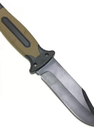 Тактический армейский нож с огнивом, точилкой, компасом columbia 4028c3 фото