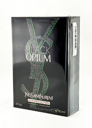 Black opium illicit green
yves saint laurent 90 мл