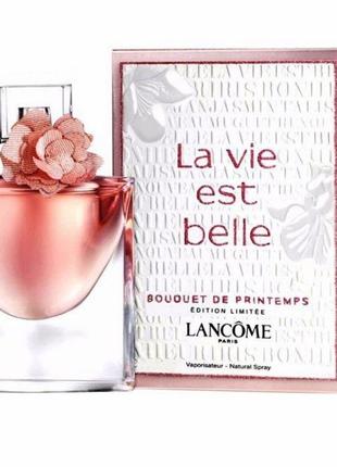 Жіночі парфуми lancome la vie est belle bouquet de printemps 75 мл