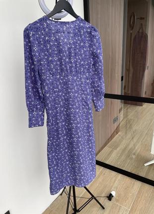 Фиолетовое платье5 фото