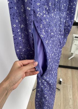 Фиолетовое платье6 фото