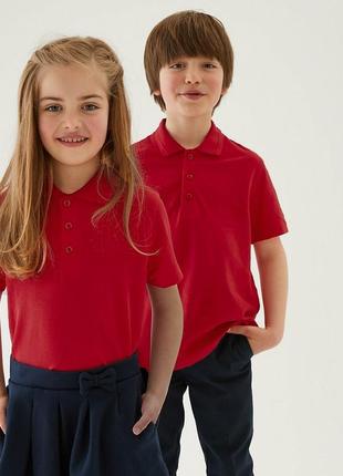 Новые футболки тенниски поло с коротким рукавом matalan р.6, 7, 8, 9 лет
