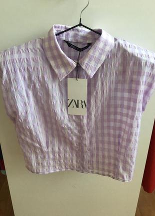 Коротка тонка сорочка zara1 фото