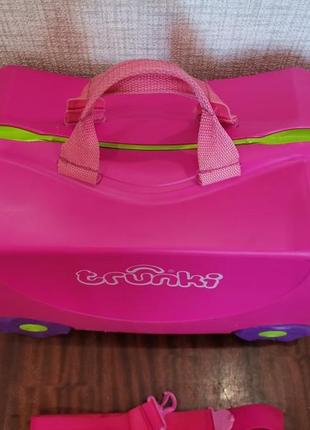 Trunki чемодан детский детский чемодан транки транки транки купит в нарядное3 фото