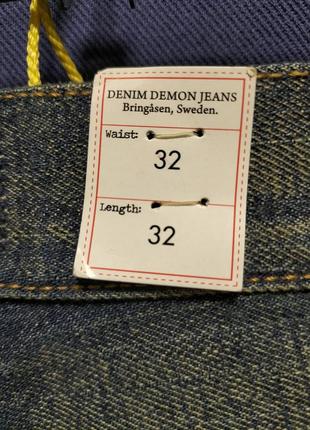 Джинси denim demon selvedge5 фото