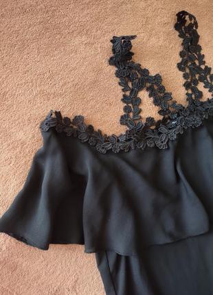Чорна нарядна блуза ,simply be 484 фото