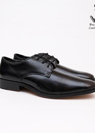 Чоловічі нові шкіряні туфлі redfoot