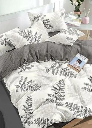 Полуторный пододеяльник 150х220 листья растения бязь голд люкс виталина