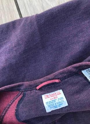 Реглан scotch & soda кофта свитер лонгслив стильный  худи пуловер актуальный джемпер тренд2 фото