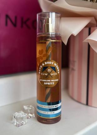 Спрей парфумований bath and body works sparkling orange spritz оригінал 10мл, 30мл