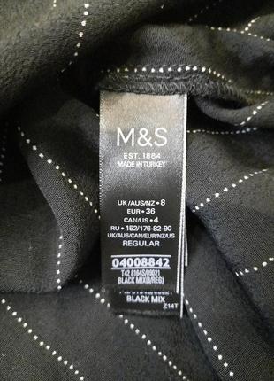 Сукня міді в смужку marks&spenser розмір 8/10/1210 фото