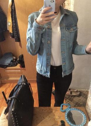 Джинсовка bershka 4