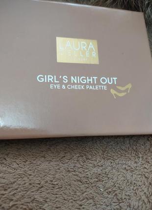 Шикарная палетка теней для век и щек ,бренд laura geller