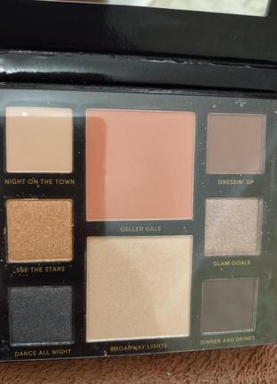 Шикарная палетка теней для век и щек ,бренд laura geller