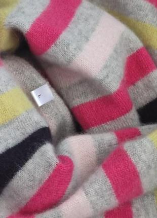 Смугастий кашеміровий светр3 фото