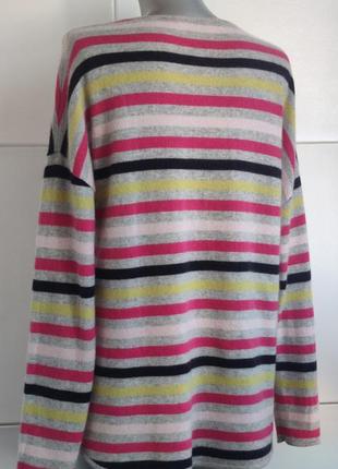Смугастий кашеміровий светр4 фото