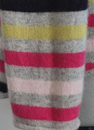 Смугастий кашеміровий светр10 фото