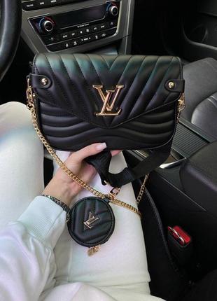 Сумка в стиле louis vuitton black2 фото