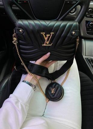 Сумка в стиле louis vuitton black3 фото