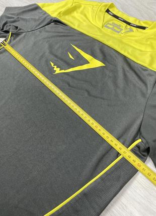 Крутая мужская спортивная футболка gymshark для тренировок спорта nike reebok crossfit8 фото