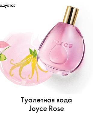 Туалетна вода joyce rose