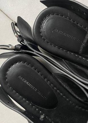 Босоножки на платформе alexander wang