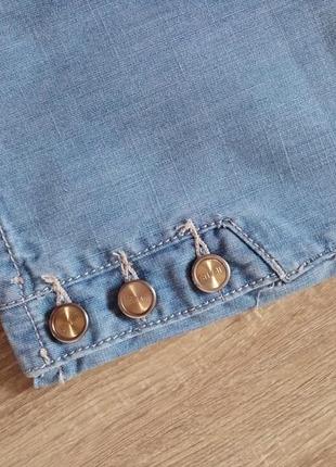Классные джинсовые шорты бриджи2 фото