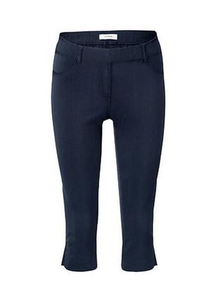 Супер батал (54 євро) стильні еластичні штани довжиною 3/4, tchibo (німеччина)5 фото