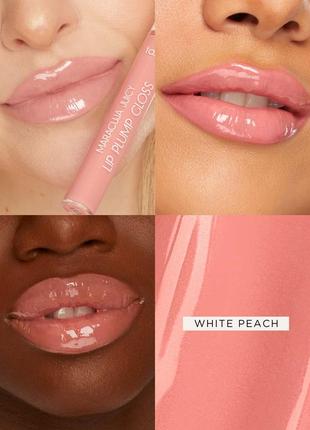 Универсальный блеск тинт плампер для губ tarte maracuja juicy lip plumper white peach2 фото
