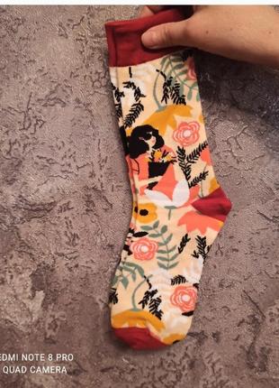Носки шкарпетки женские абстрактные