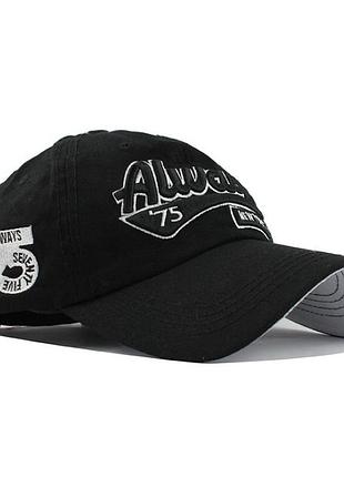 Бейсболка always new york котон цвет черный