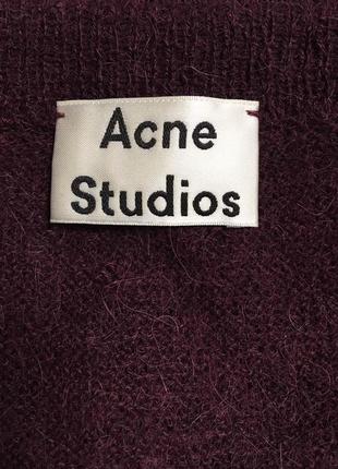 Acne studios size m стильний пуловер з альпаки і мериносової вовни6 фото