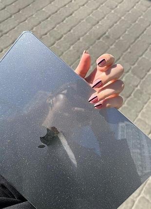 Накладка з блискітками macbook new pro 13.3 a1706, a1708, a2159, a1989, a2251, a2289,а2338